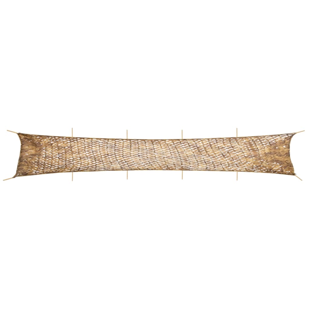 Vidaxl Camouflagenet con borsa da stoccaggio 1038x137 cm sabbia