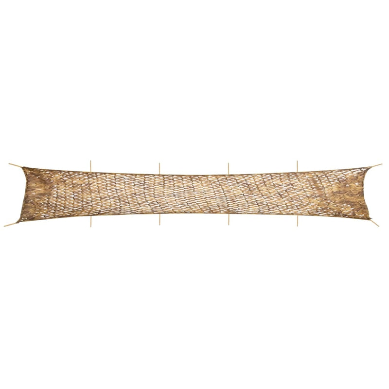 Vidaxl Camouflagenet con borsa da stoccaggio 1038x137 cm sabbia