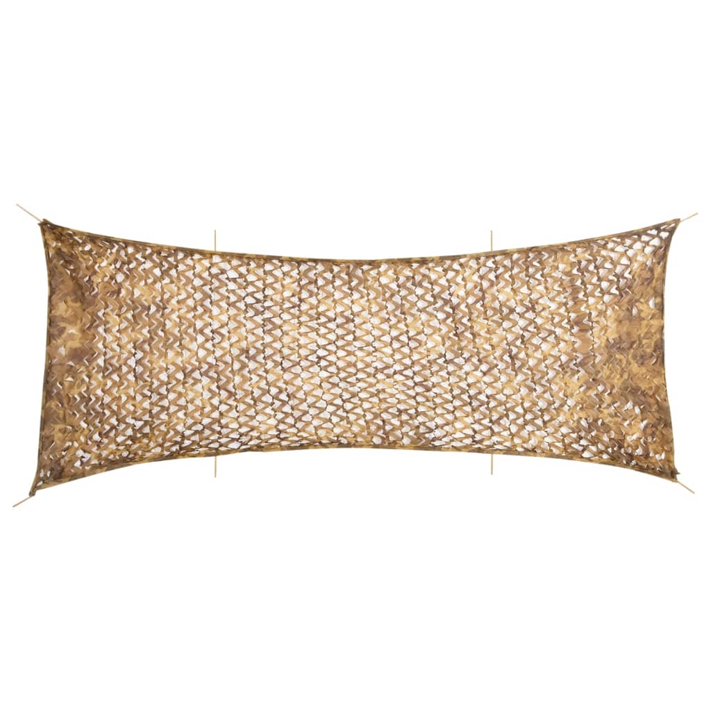 Vidaxl camuflagenet con bolsa de almacenamiento 721x294 cm de arena