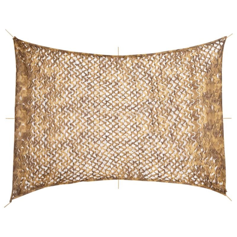 Vidaxl Camouflagenet con borsa da stoccaggio 516x400 cm sabbia