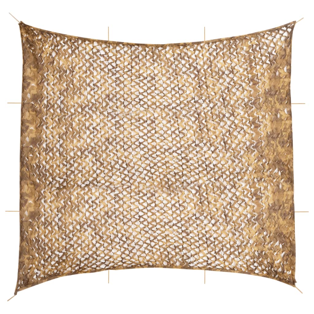 Vidaxl rete mimetica con superficie 614x581 cm zandkleurig