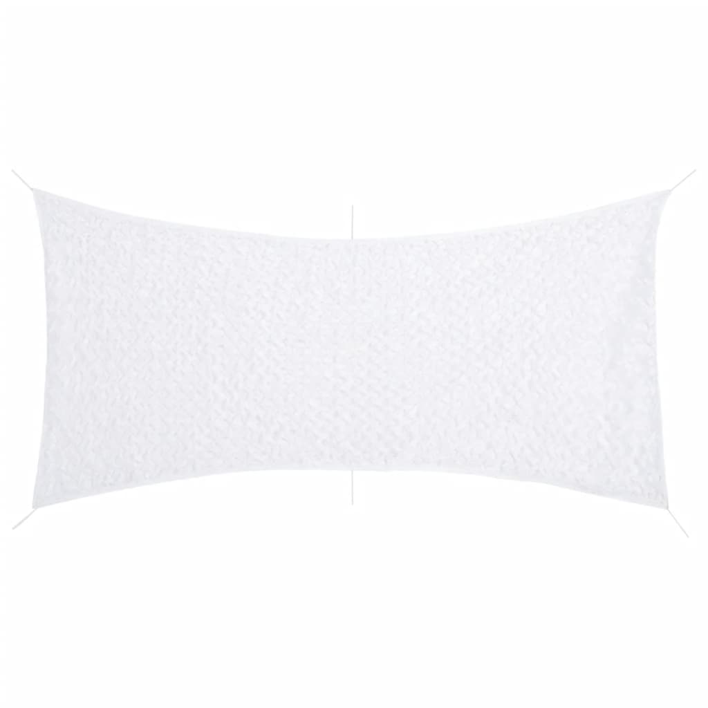 Vidaxl Camouflagenet con sacco da stoccaggio 506x279 cm bianco