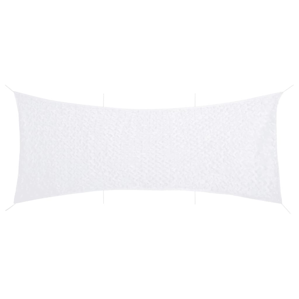 Vidaxl Camouflagenet con sacco da stoccaggio 627x290 cm bianco