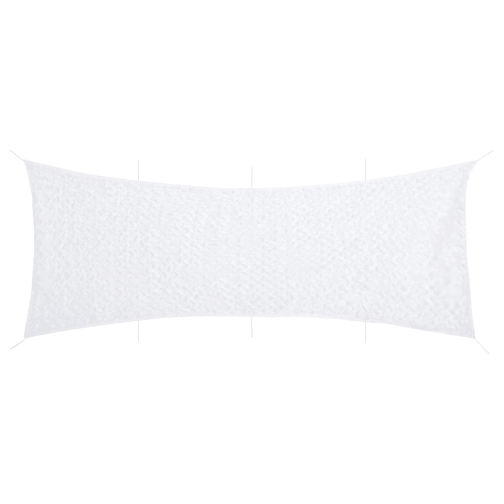 Vidaxl Camouflagenet con sacco da stoccaggio 833x297 cm bianco