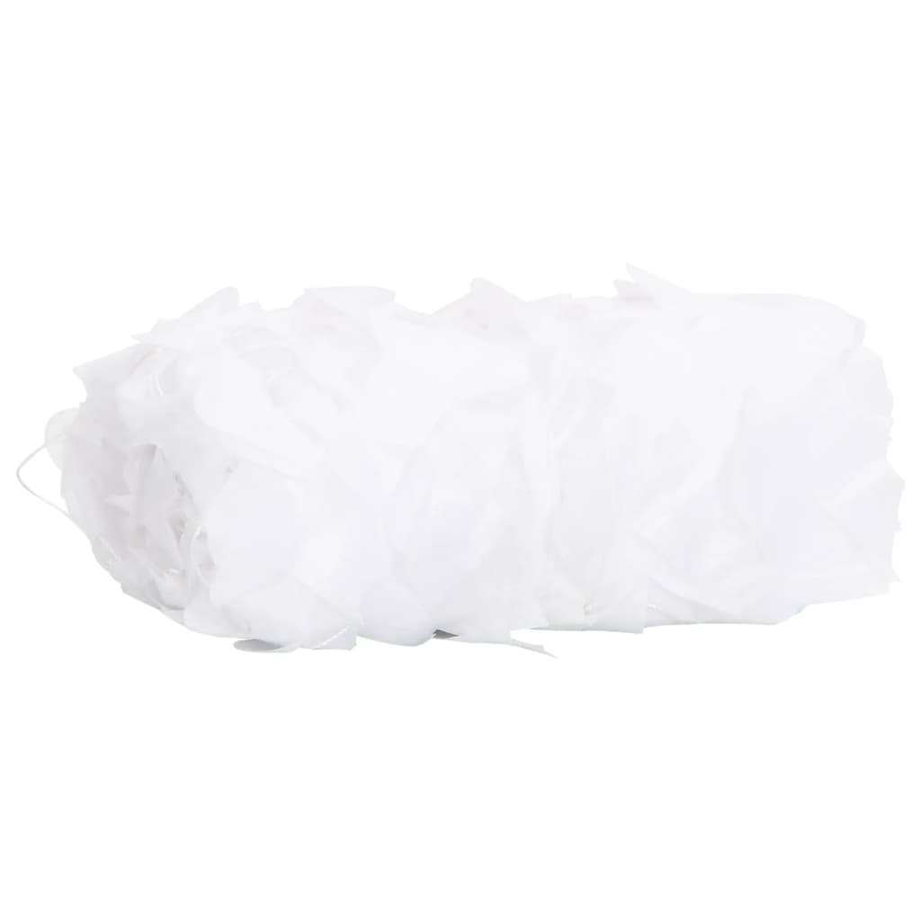 Vidaxl Camouflagenet con bolsa de almacenamiento 844x429 cm blanco