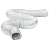 Manguera de ventilación de Vidaxl Ø10 cm 6 m de aluminio