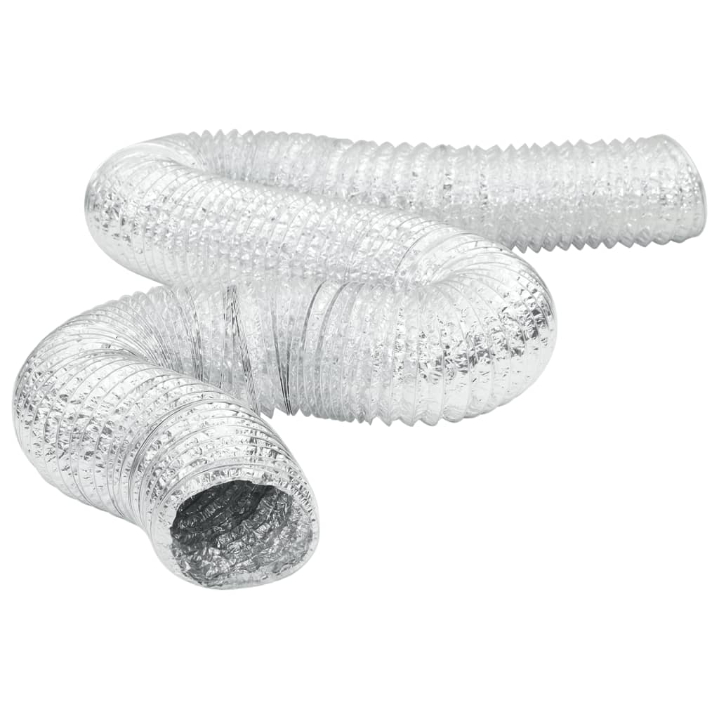 Manguera de ventilación de Vidaxl Ø10 cm 6 m de aluminio