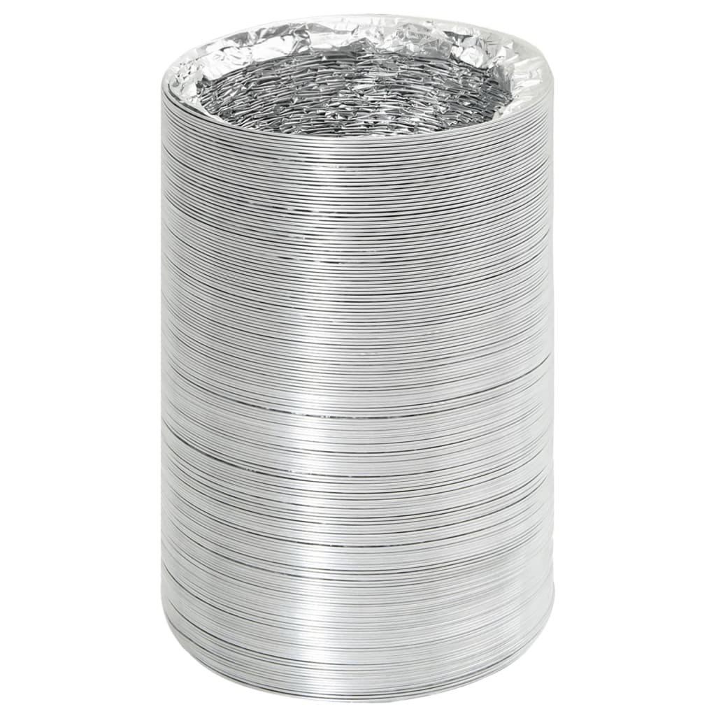 Manguera de ventilación de Vidaxl Ø10 cm 6 m de aluminio