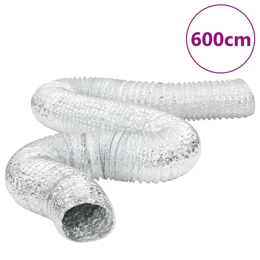 Vidaxl ventilatieslang ø20 cm 6 m aluminium