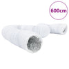 Manguera de ventilación de Vidaxl Ø10 cm 6 m de aluminio y PVC