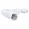 Manguera de ventilación de Vidaxl Ø10 cm 6 m de aluminio y PVC