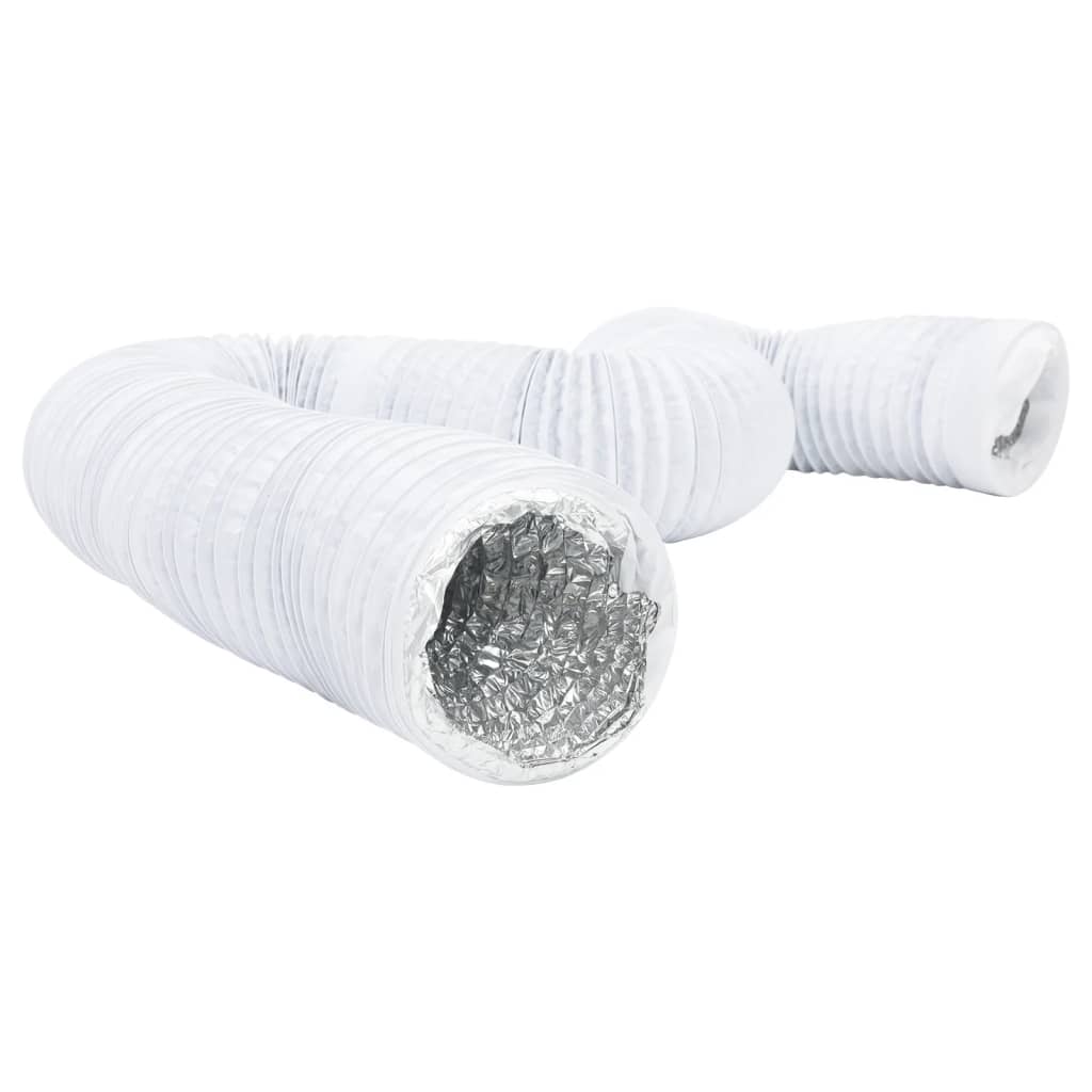 Manguera de ventilación de Vidaxl Ø15 6 m cm de aluminio y PVC