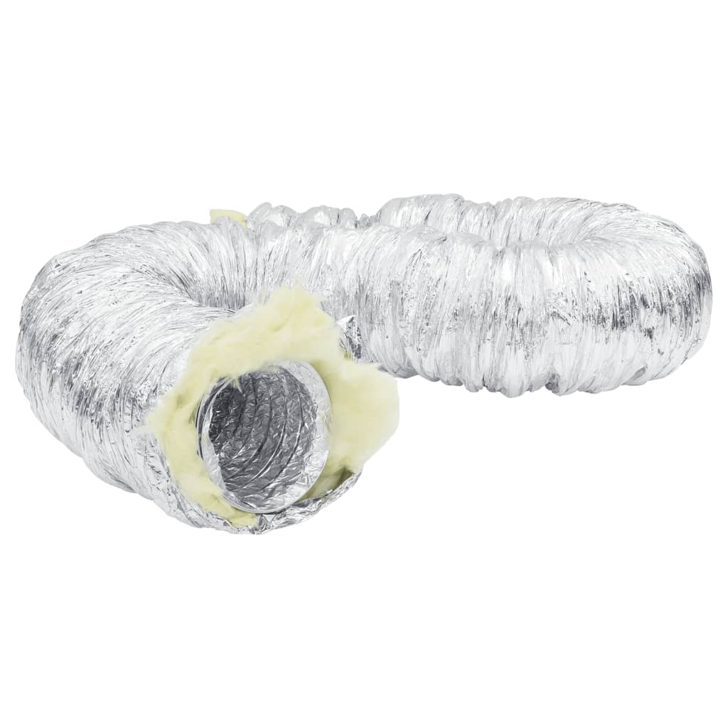 Manguera de ventilación de Vidaxl aislado Ø12.5 cm 6 m de aluminio