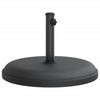 Vidaxl Pie de parasol para palos de Ø32 35 38 mm 25 kg redondo