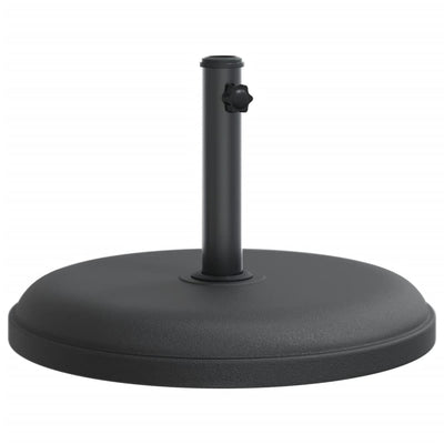 Vidaxl Pie de parasol para palos de Ø32 35 38 mm 25 kg redondo