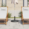 Vidaxl Pie de parasol para palos de Ø32 35 38 mm 25 kg redondo