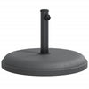Vidaxl Pie de parasol para palos de Ø32 35 38 mm 25 kg redondo