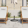 Vidaxl Parasol Foot per bastoncini di Ø32 35 38 mm 25 kg rotondo