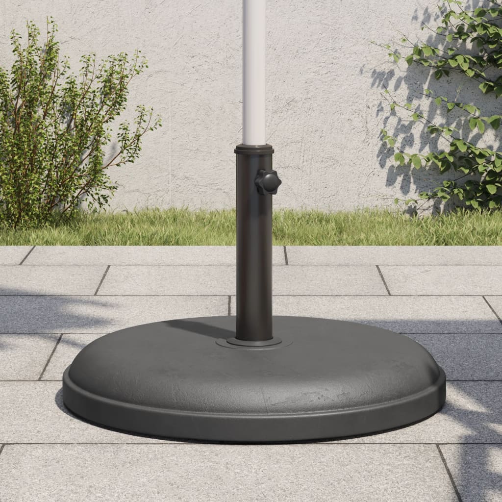 Vidaxl Parasol Foot per bastoncini di Ø32 35 38 mm 25 kg rotondo
