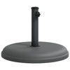 Vidaxl Pie de parasol para palos de Ø32 35 38 mm 15 kg redondo