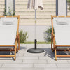 Vidaxl parasolvoet voor stokken van ø32 35 38 mm 15 kg rond