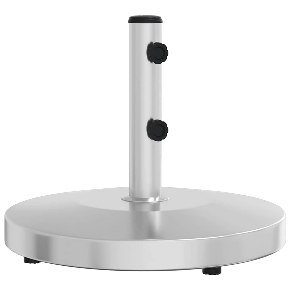 Vidaxl Parasol Base per bastoncini di Ø32 38 48 mm 25 kg rotondo