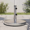 Vidaxl Parasol Base per bastoncini di Ø32 38 48 mm 25 kg rotondo