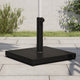 Vidaxl Parasol Base per bastoncini di Ø32 38 48 mm 18 kg quadrati