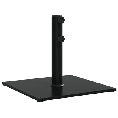 Vidaxl Base Parasol para palos de Ø32 38 48 mm 17 kg cuadrado