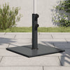 Vidaxl Parasol Base per bastoncini di Ø32 38 48 mm 17 kg quadrati