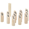 Vidaxl Set di giochi Nummerkubb a 13 pezzi con pino solido