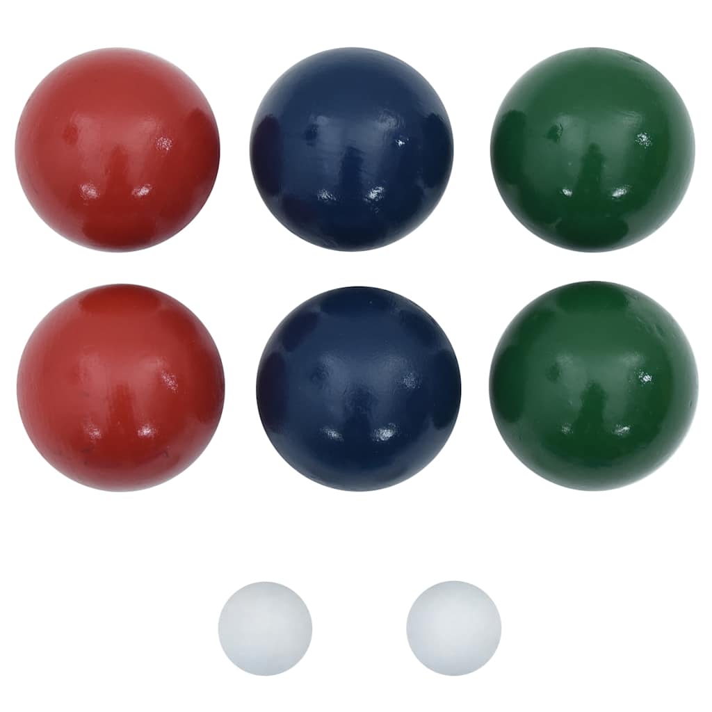 Vidaxl JEU de Boules Ballset y Bag Solid Pine