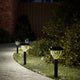 Vidaxl Garden Path Lighting 4 St Solar con perni di terra RGB e Warmwit