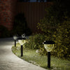 Vidaxl Garden Path Lighting 4 St Solar con perni di terra RGB e Warmwit