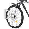 Vidaxl fietsstandaard 2 st wandmontage gegalvaniseerd staal