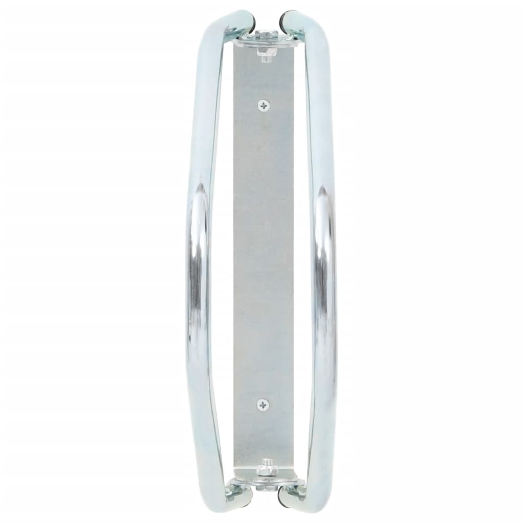 Vidaxl soporte para bicicletas 2 piezas montaje en pared acero galvanizado