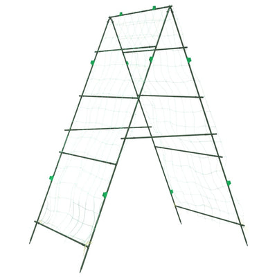 Pianta di vidaxl arrampicata a-frame 99x90x175.5 cm in acciaio