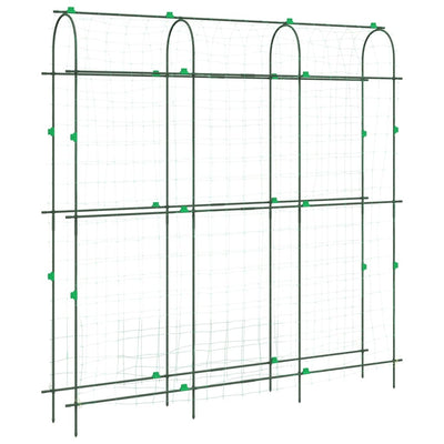 Vidaxl Plank Cramping Rack a forma di U 181x31x182,5 cm in acciaio