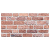Pannelli a parete Vidaxl 10 ST 3D 100x50 cm EPS rosso