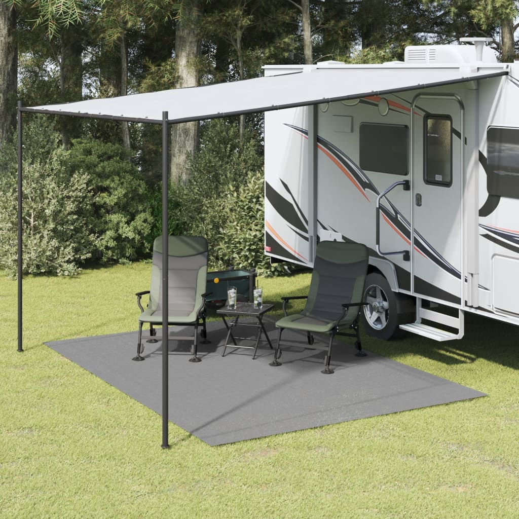 Tappeto tenda Vidaxl 3.5x2,5 M antracite -colorato
