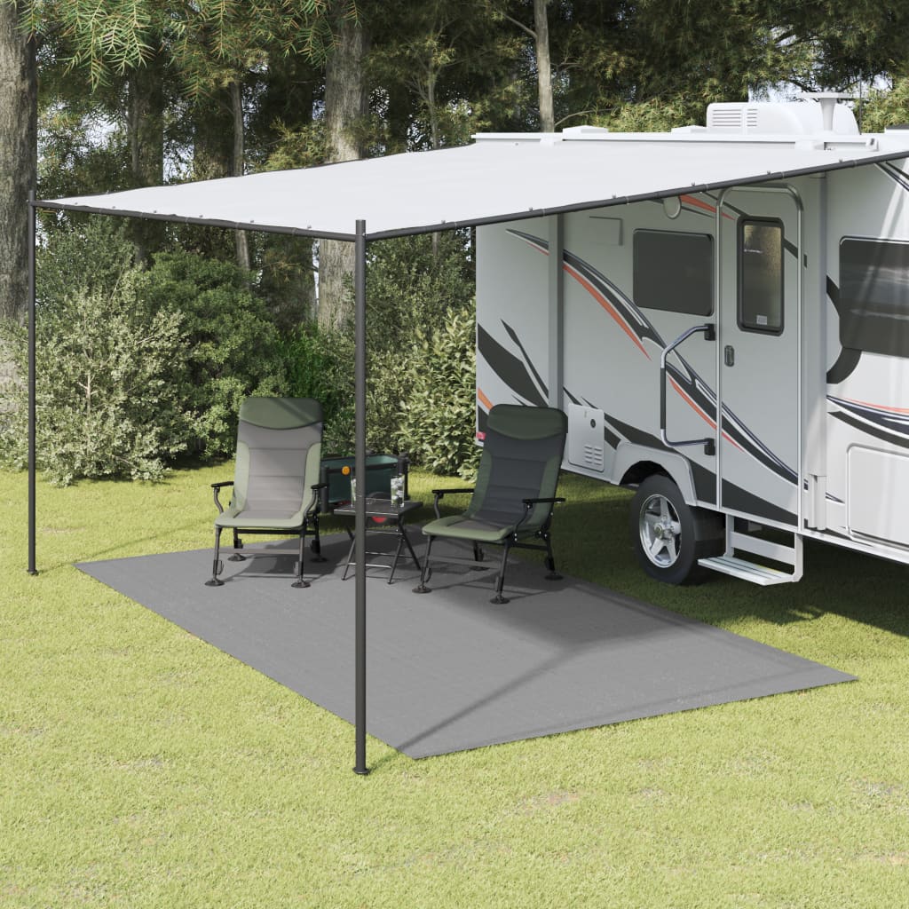 Tappeto tenda Vidaxl 4.5x2,5 M antracite -colorato