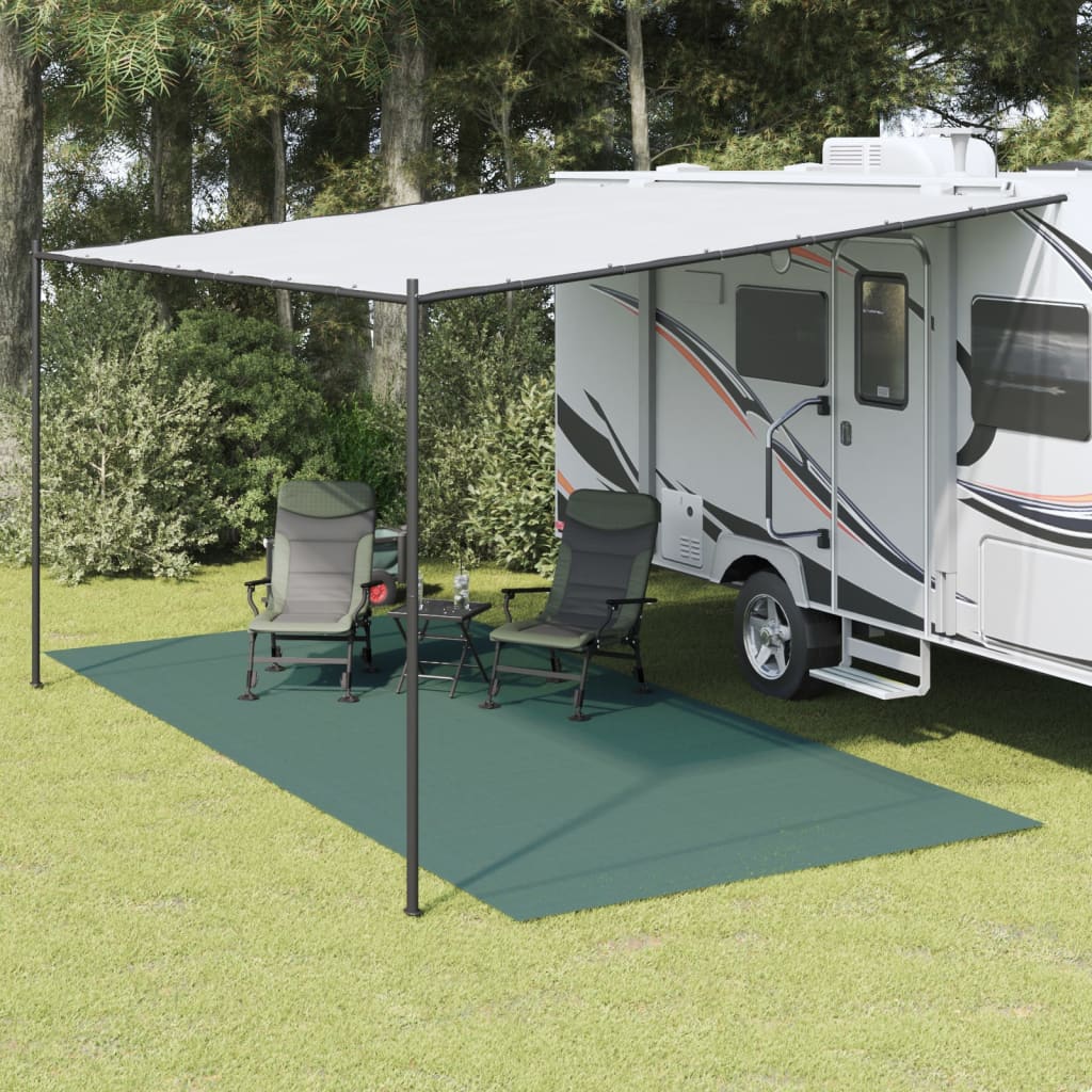Alfombra de carpa Vidaxl 5.5x2.5 m verde