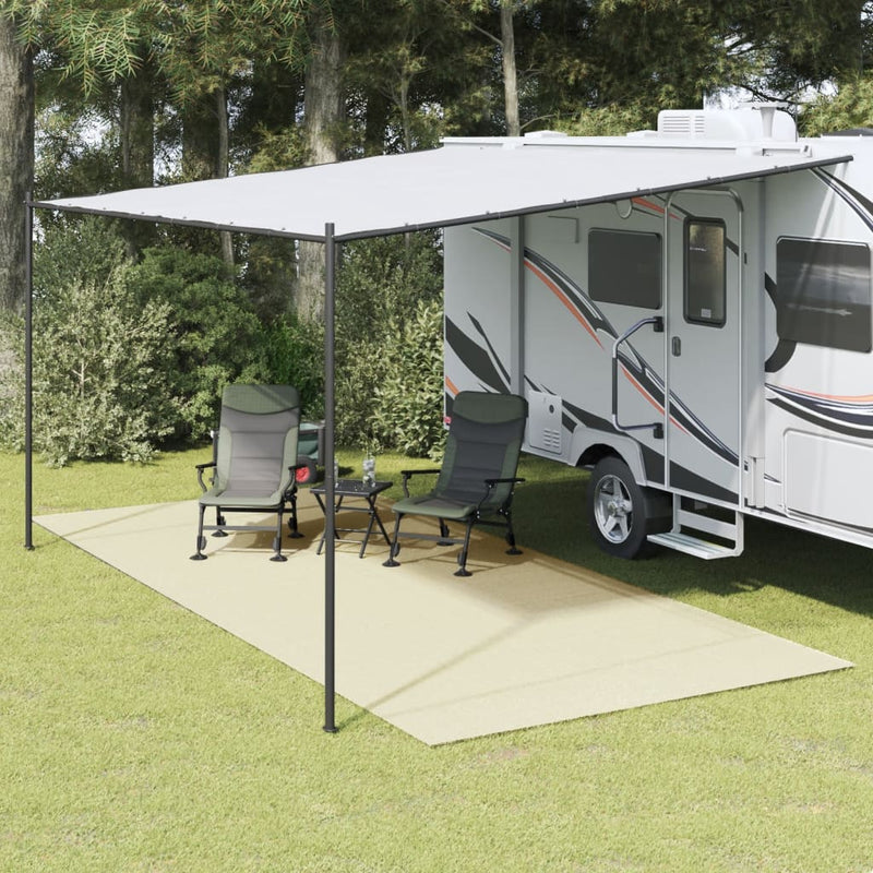 Tappeto tenda Vidaxl 5,5x2,5 m color crema