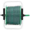 Vidaxl slanghaspel met 30 m slang vrijstaand pvc groen