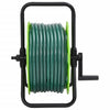 Vidaxl slanghaspel met 30 m slang vrijstaand pvc groen
