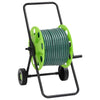 Vidaxl slanghaspelkar en slangkoppelset 0,5 vrijstaand 50 m pvc groen