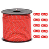 Vidaxl tentscheerlijn met reflecterende strips en spanners 50 m 4 mm
