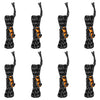 Vidaxl tentscheerlijnen met spanners 8 st reflecterend 4 m 4 mm