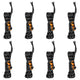 Vidaxl tentscheerlijnen met spanners 8 st reflecterend 4 m 4 mm