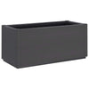 Vidaxl Planning Box 80x36x35 cm Polypropene Dark Grey